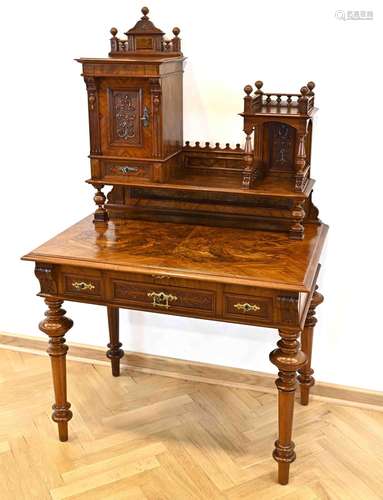 Wilhelminian style women's desk, ma