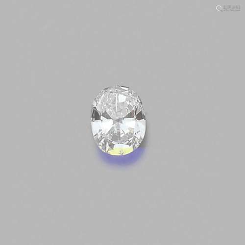 DIAMANT OVALE 2,01 CARATS A 2,01 carats diamond. LFG prelimi...