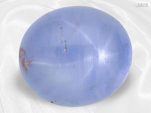 Sapphire: high quality, large star sapphire of approx. 17.45...