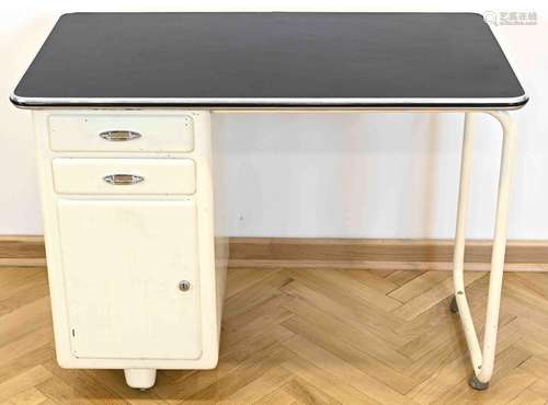 Small vintage doctor's desk from th