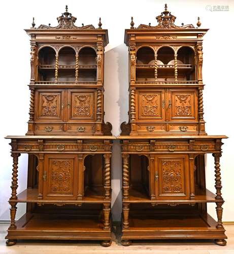 Pair of cabinets from 1890 from the