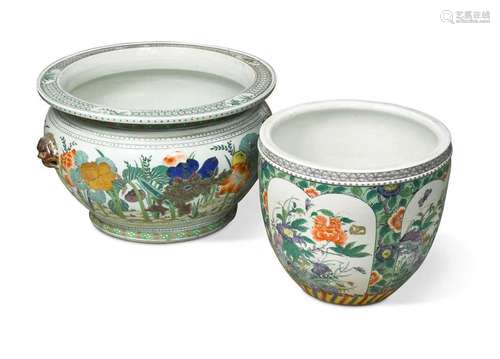 A Chinese planter, 20th century,