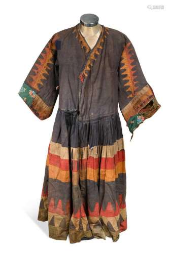 A Tamang Shamen's dress, used during ritual exorcisms, ...