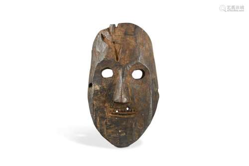 A Tamang wood mask, Trisuli Region, North Western Nepal, pro...