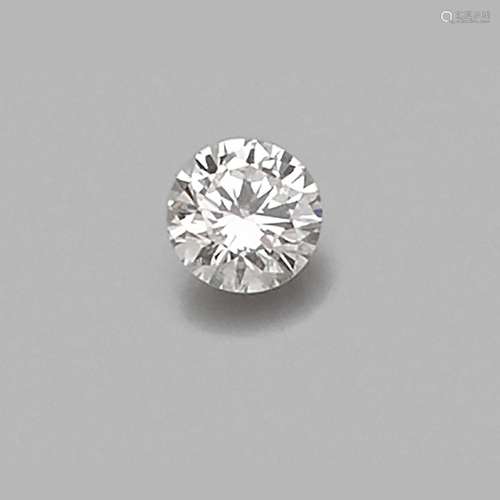 A 3,03 ct brilliant cut diamond. LFG preliminary report: col...