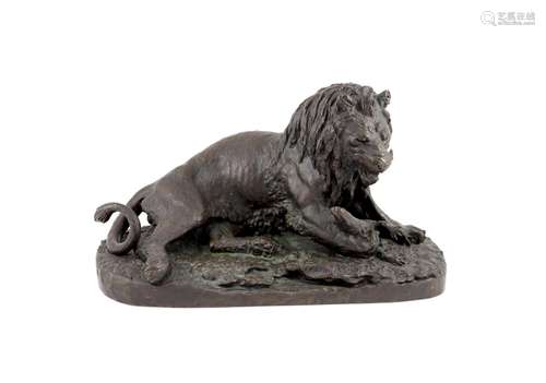 Christopher Fratin (1801-1864). An animalier bronze model &#...