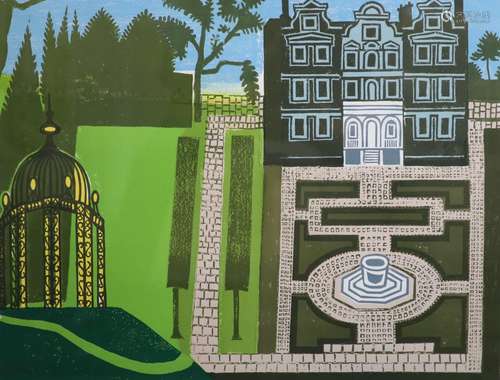 Edward Bawden RA (1903-1989), The Queen's Garden, scree...