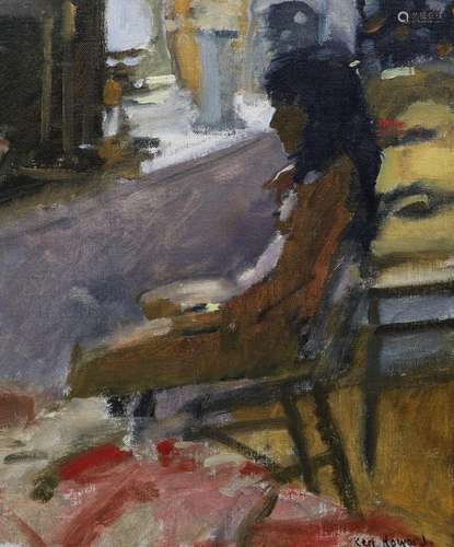 Ken Howard (1932-), Seated nude, 'Charlotte, May '...