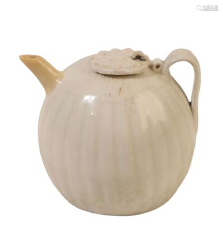 A CHINESE QINGBAI GOURD-SHAPED EWER, SONG