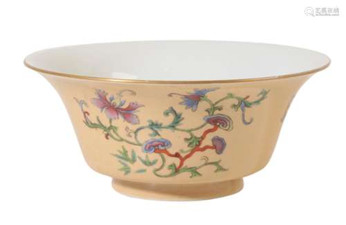 A CHINESE FAMILLE ROSE BOWL