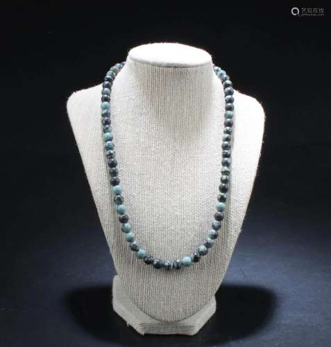 Chinese Torquoise Bead Necklace
