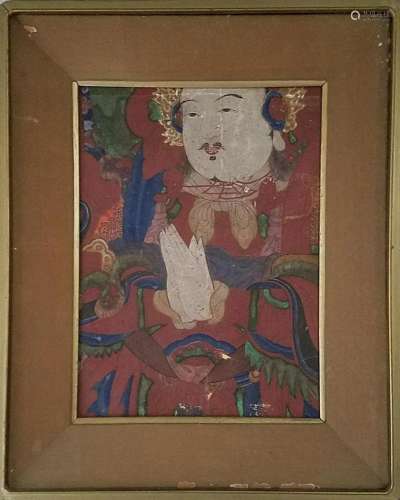 Antique Framed Juan Painting, Tang Dynasty