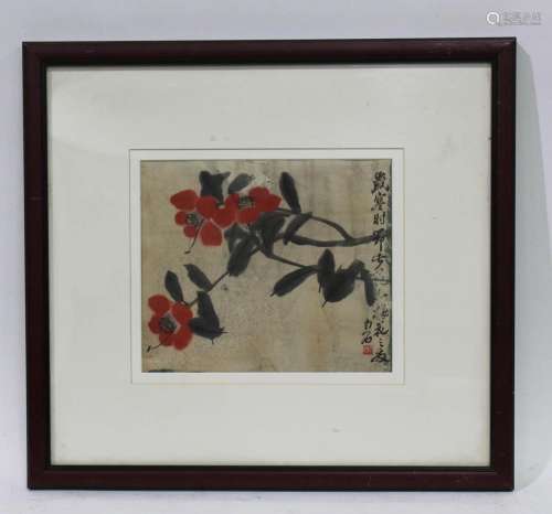 A Framed Decorative Art