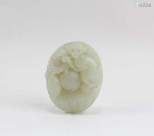 A Carved Jade Pendant