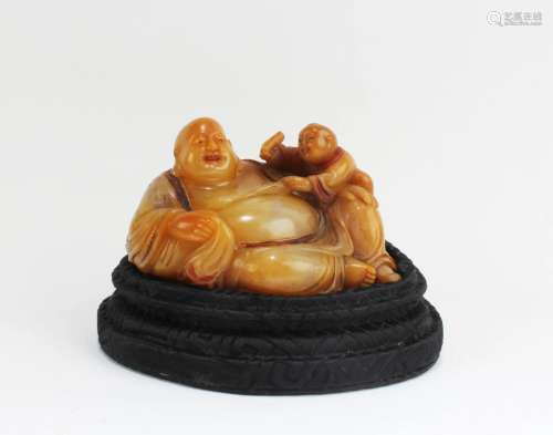 Chinese Soapstone Statue