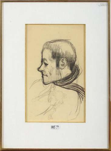 EVENEPOEL Henri (1872 - 1899) - "Portrait d'un hom...