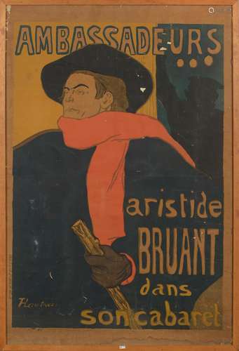 DE TOULOUSE-LAUTREC Henri (1864 - 1901) - Importante affiche...