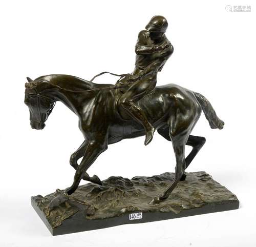 CUVELIER Joseph (1833 - 1870) - "Le joueur de polo"...