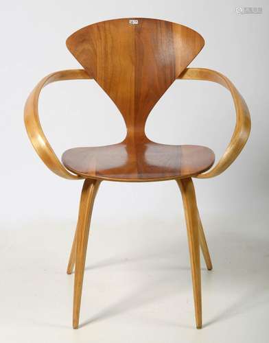 CHERNER Norman (1920 - 1987) - Fauteuil en contreplaqué de n...