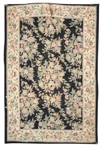 AN INDIAN QUILT, MID-20TH CENTURY.