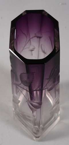 Vase en cristal