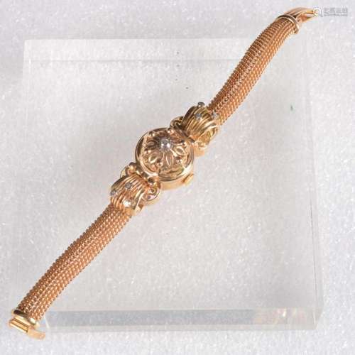 Montre de dame en or 18K