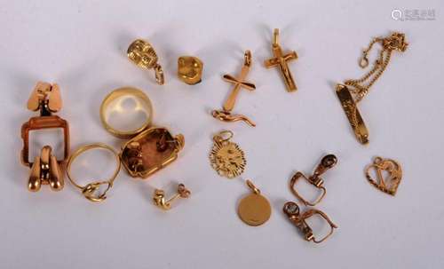 Petit lot d'or 18K