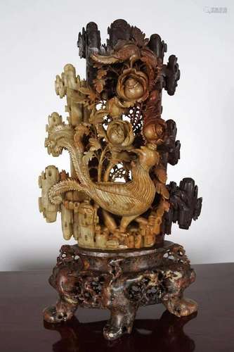 CHINESE SOAPSTONE CARVING