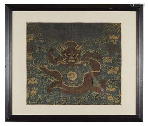 CHINESE FRAMED TEXTILE