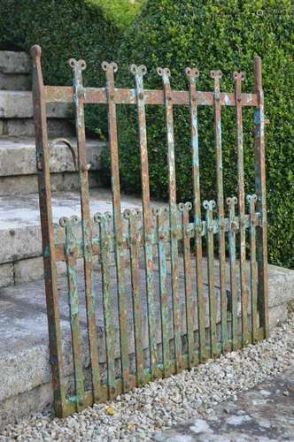 18TH-CENTURY FORGED IRON GARDEN GATE