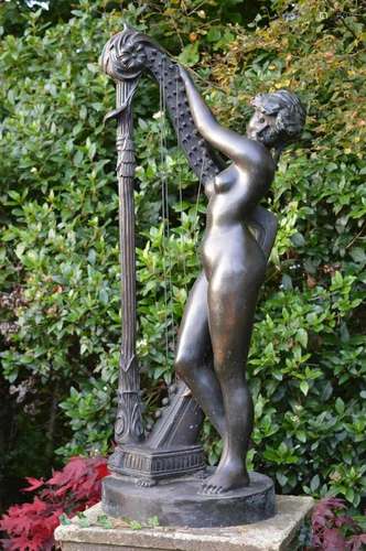 LARGE BRONZE GARDEN SCULPTURE