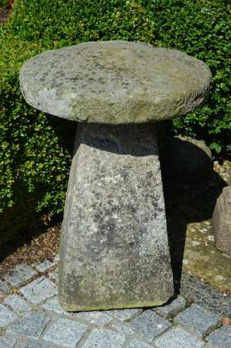 19TH-CENTURY STADDLE STONE