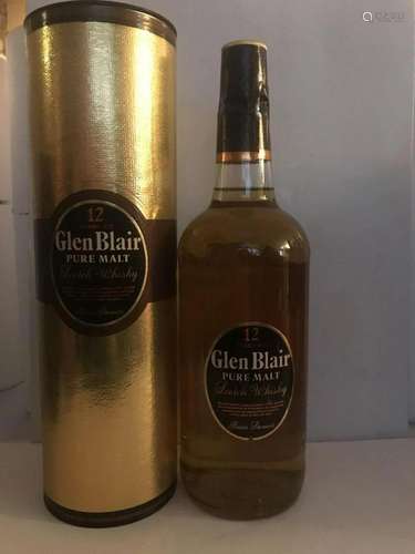 GLEN BLAIR SCOTCH WHISKEY 12 YR OLD