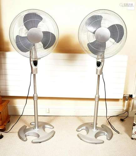 2 LARGE ELECTRIC FANS