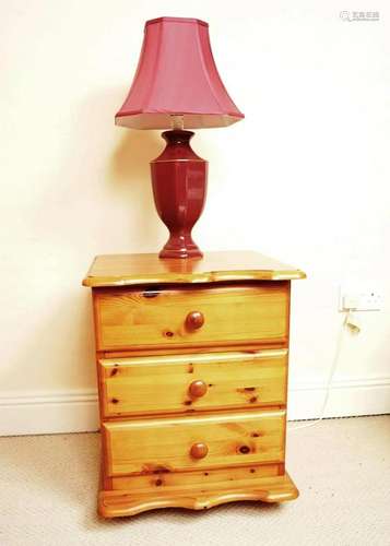 PAIR OF MODERN PINE CHESTS