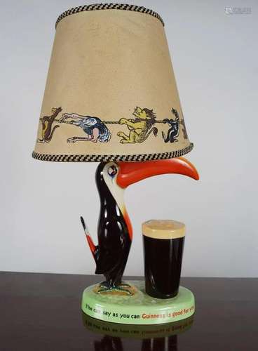 OLD GUINNESS LAMP