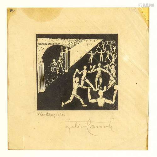 FELICE CASORATI (NOVARA, 1883 - TORINO, 1963): LOT COMPOSED ...