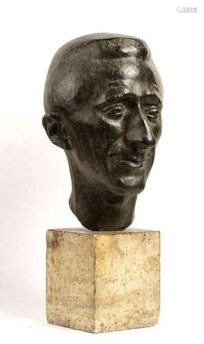 ALCIDE TICO’ (TRENTO, 1911 - BOLZANO, 1991): MAN PORTRAIT