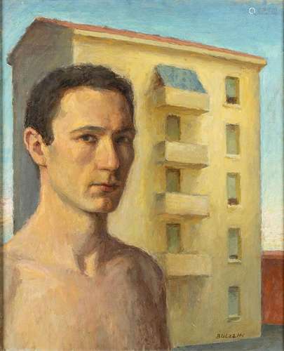 AURELIO BULZATTI (ARGENTA, 1954): MAN PORTRAIT