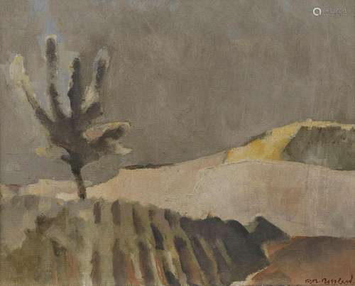 Rodolphe Théophile Bosshard (1889-1960) - Paysage, huile sur...