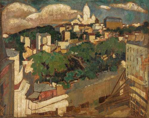 Rudolphe Fornerod (1877-1953) - Vue de Marseille, huile sur ...