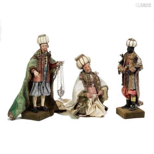 Krippenfiguren „Die Heiligen Drei Könige“