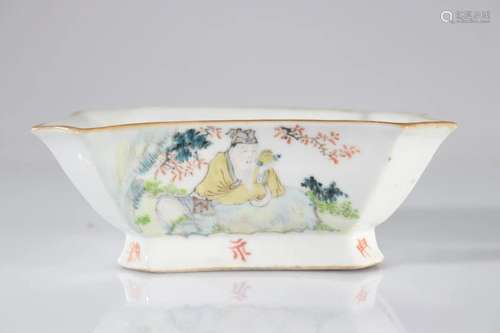 China famille rose porcelain cup