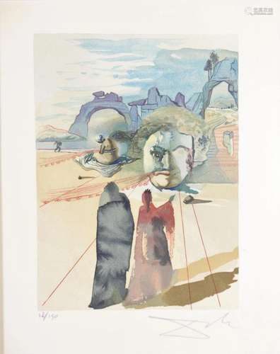 Salvador Dali. "Greed and Prodigality". The Divine