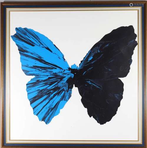 Damien Hirst. 2009. Butterfly. Spin Painting, acrylic