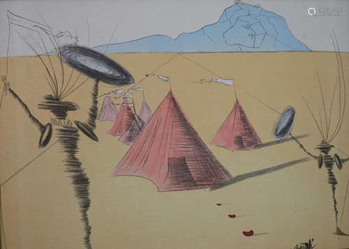 Salvador Dali. 1971. The Tribe of Gad, the twelve