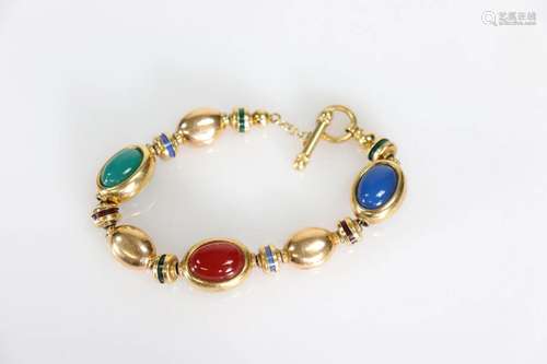 18 K Gold Bracelet - 34.2 g