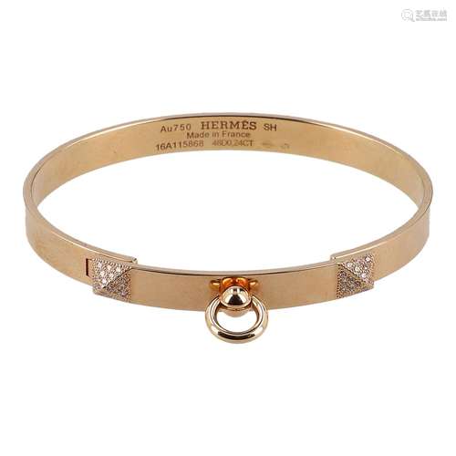 HERMÈS Armreif "COLLIER DE CHIEN", akt. NP.: 9.000...