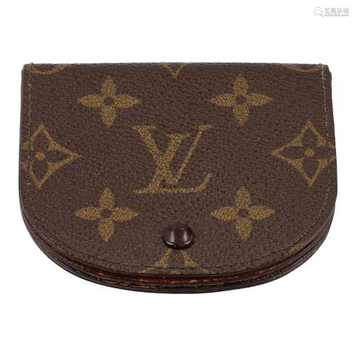 LOUIS VUITTON VINTAGE Etui "COIN CASE", Koll. 1982...