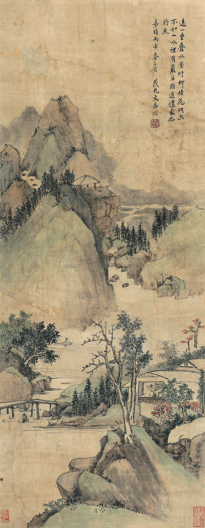 挂軸 春画 纸本